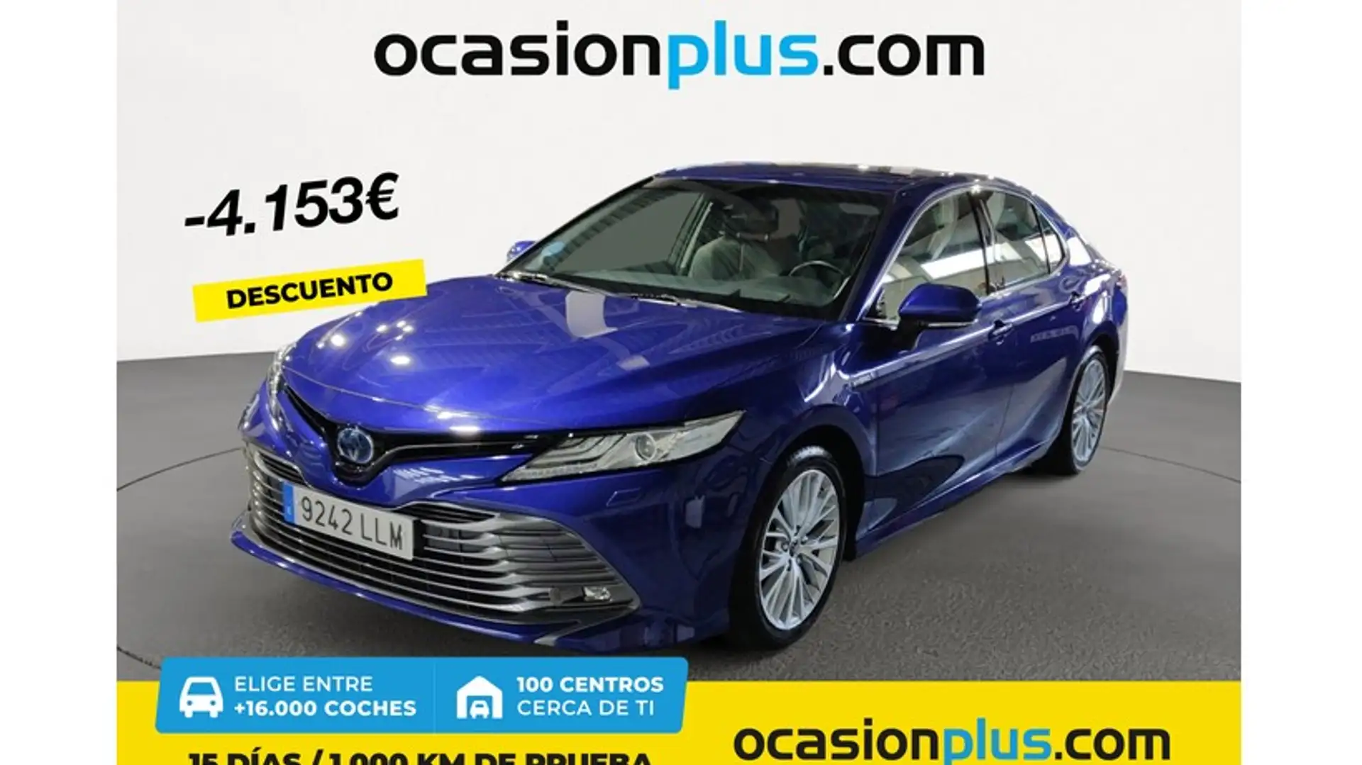 Toyota Camry Híbrido Luxury Aut. Azul - 1
