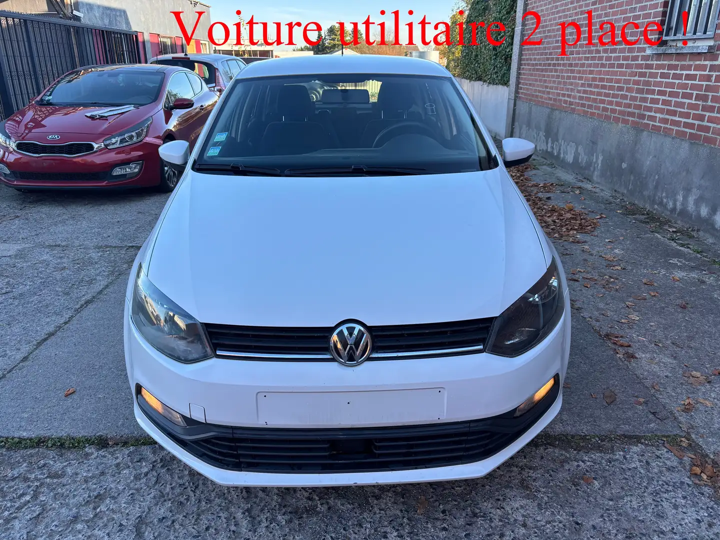 Volkswagen Polo Polo 1.4 CR TDi voiture utilitaire ! Blanc - 1