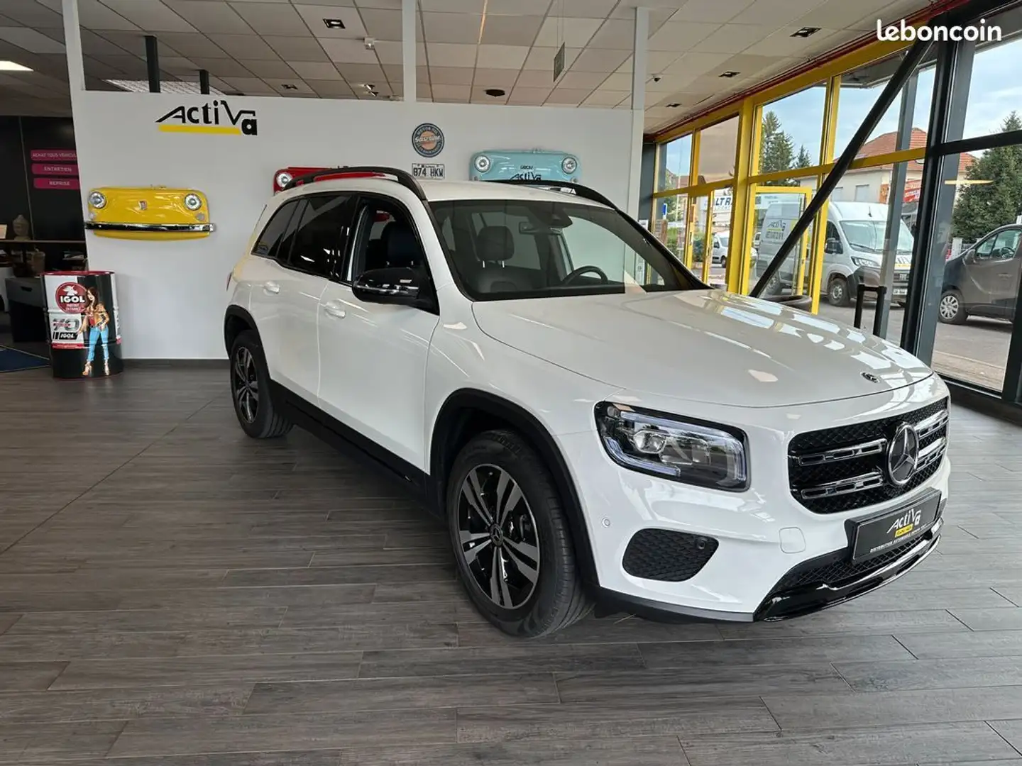 Mercedes-Benz GLB 200 Classe 200d Progressive Line BVA 625.20E-Mois Blanc - 1