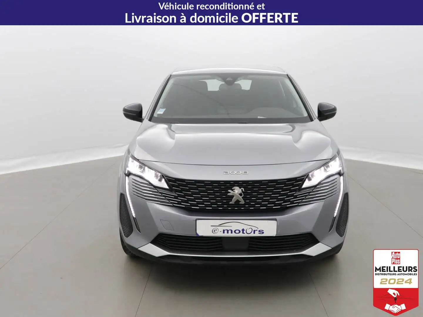 Peugeot 3008 Puretech 130 EAT8 Active Pack +GPS Gris - 2