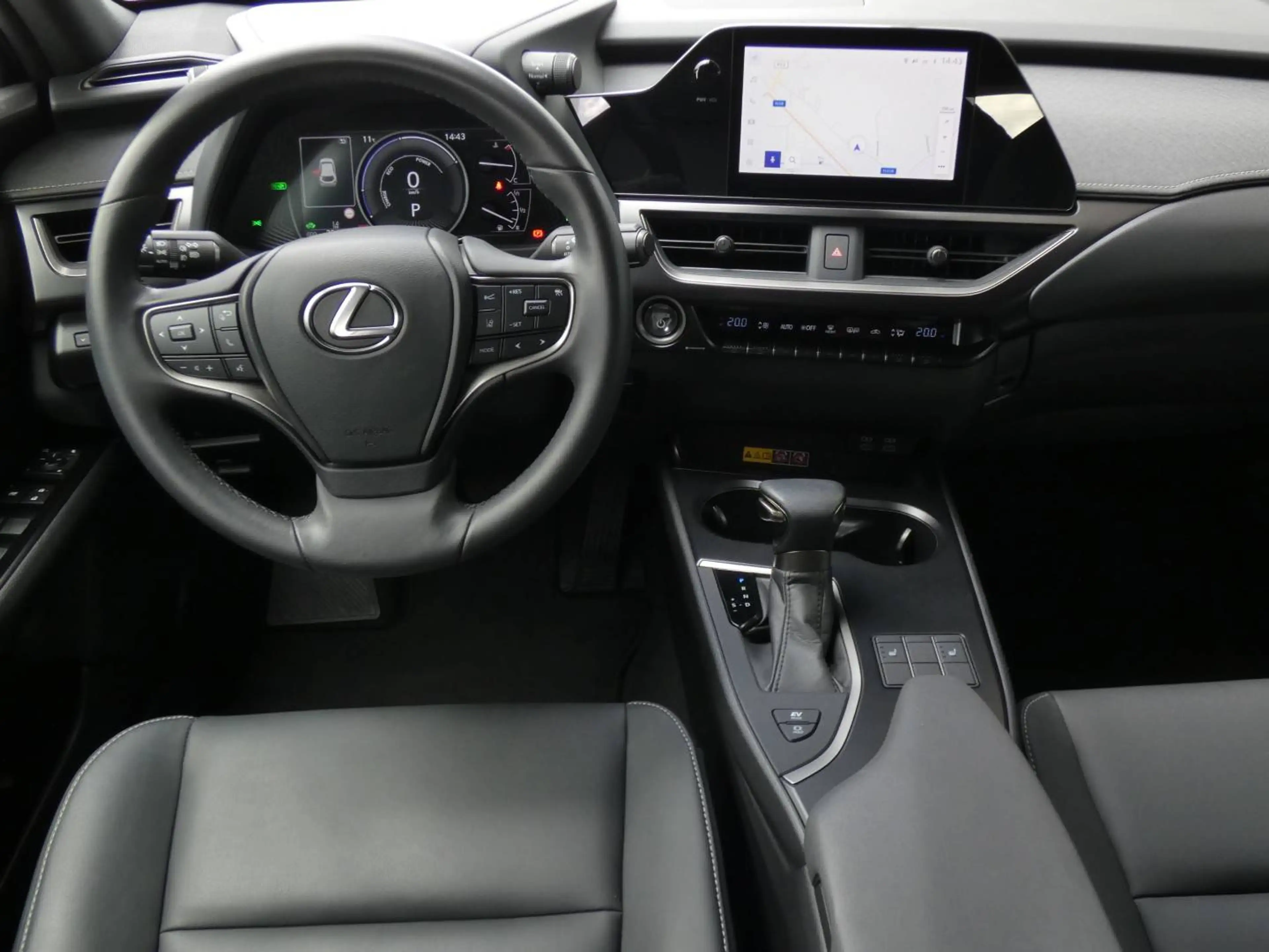 Lexus UX 250h HYBRID +ZWART LEDER +Zetelverwarming +Dodehoek +GPS +Parkeersensoren V&A +Camera — photo 14