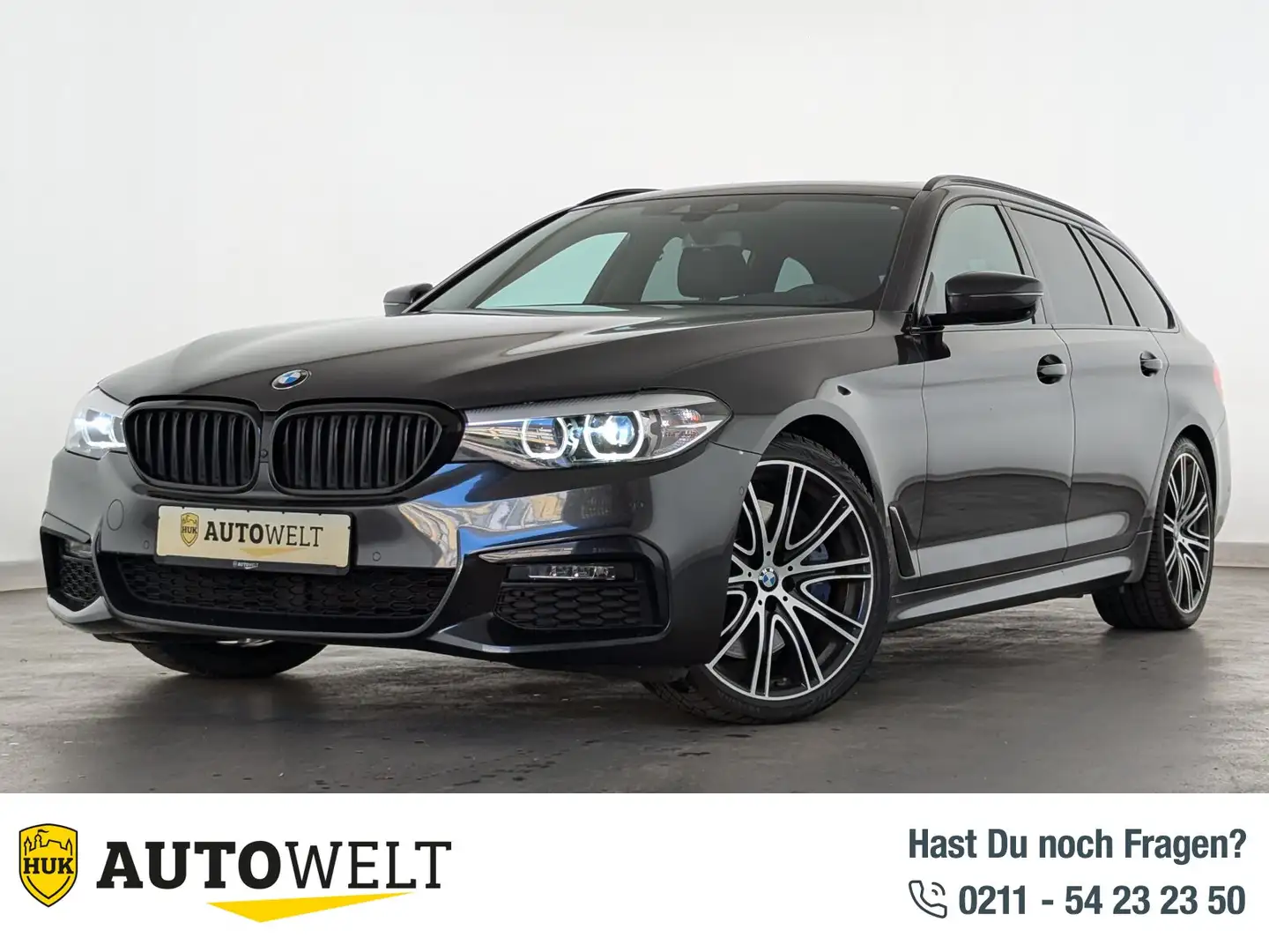 BMW 540 540d xDrive M Sport LEDER+LED+NAVI+PANO+HUD+ Grau - 1