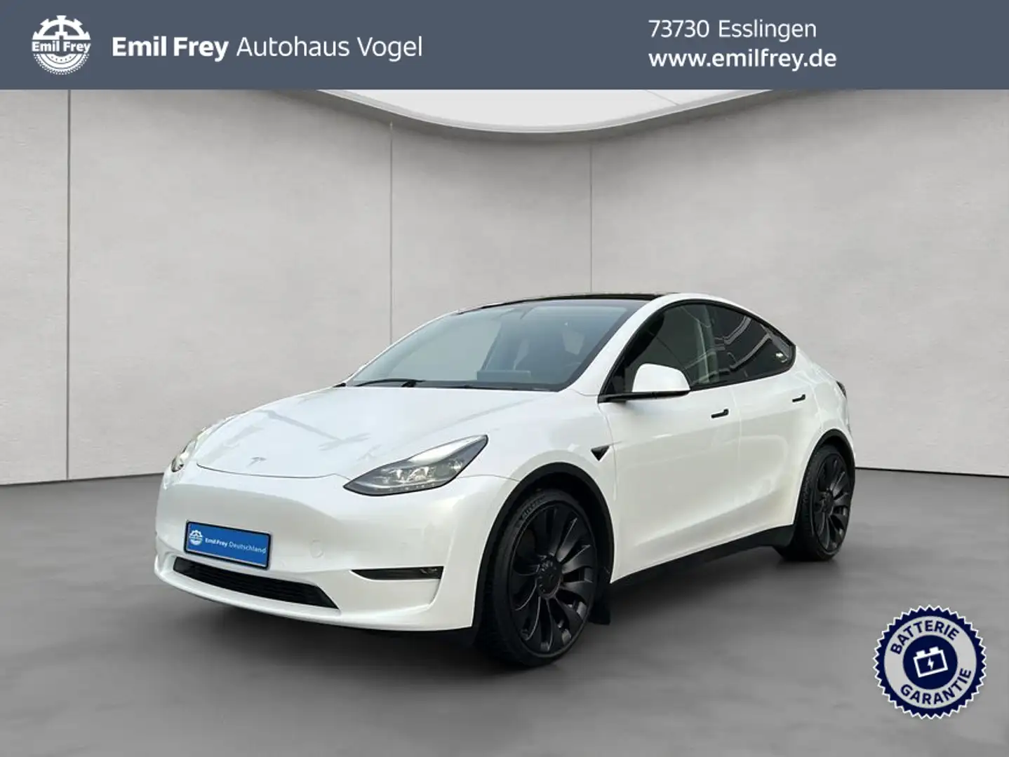 Tesla Model Y Performance Dual Motor AWD Weiß - 1