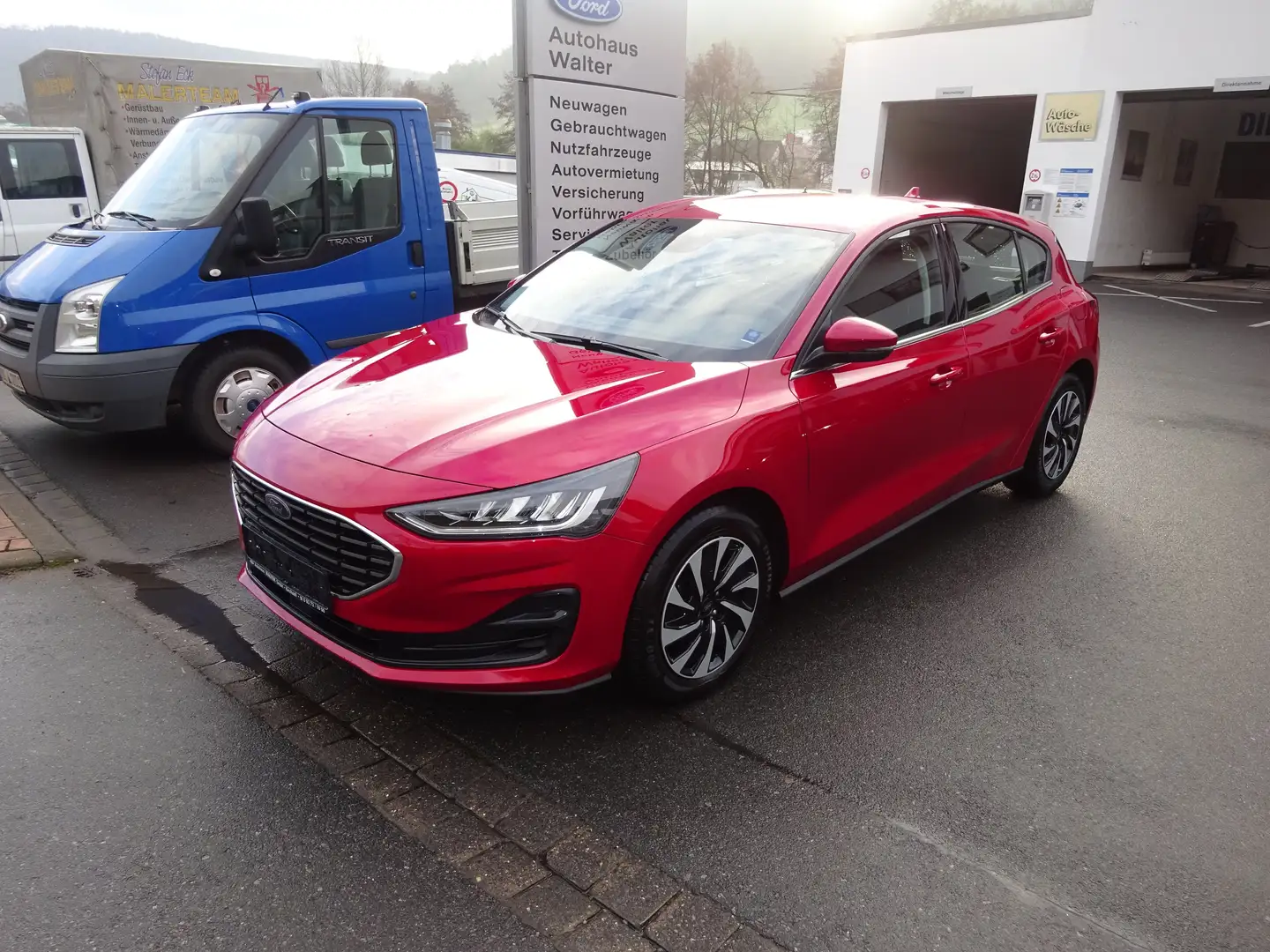 Ford Focus Titanium Syn 4 LED Navi Kamera ACC Rot - 1