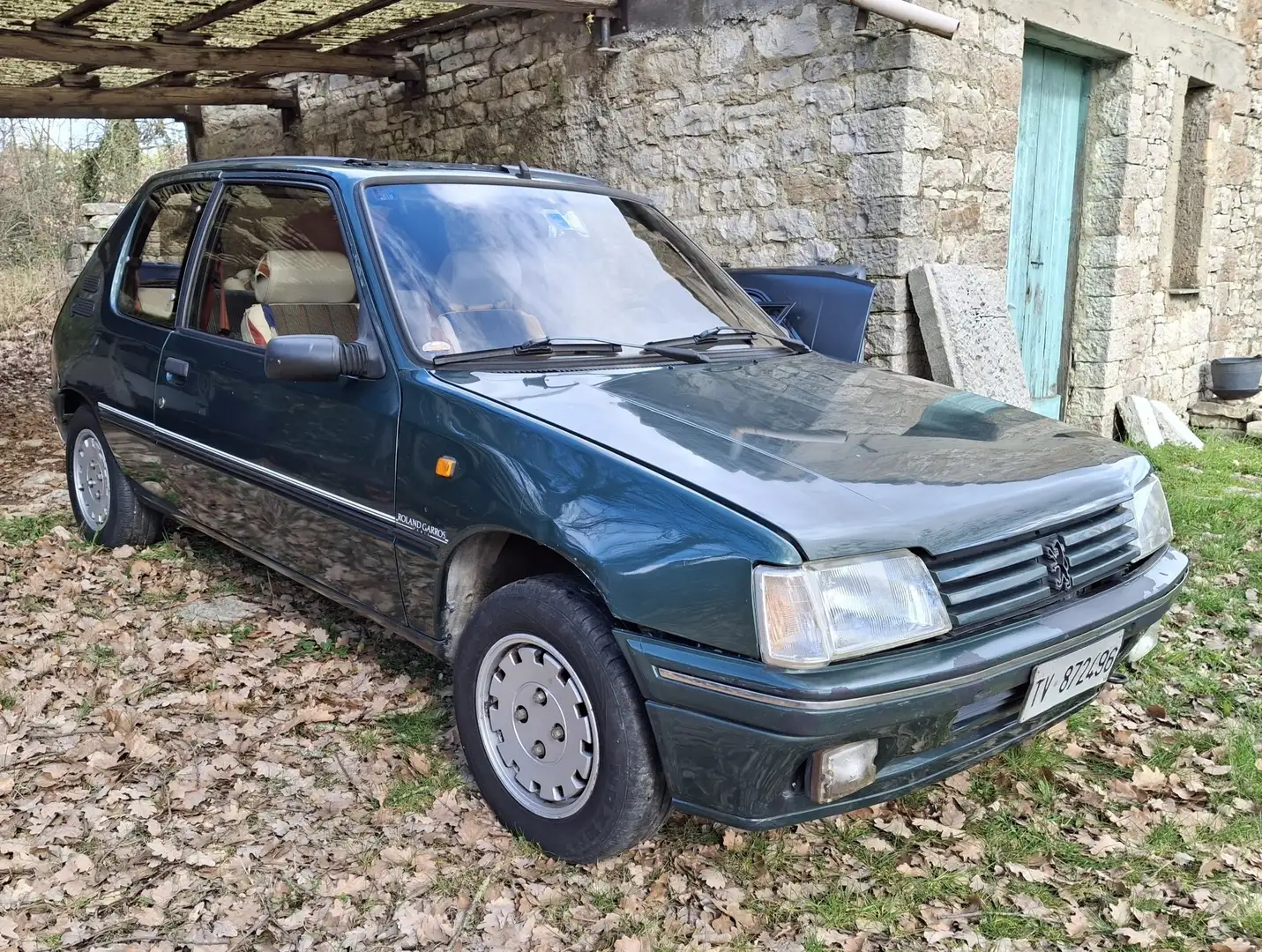 Peugeot 205 3p 1.4 Roland Garros Grün - 2