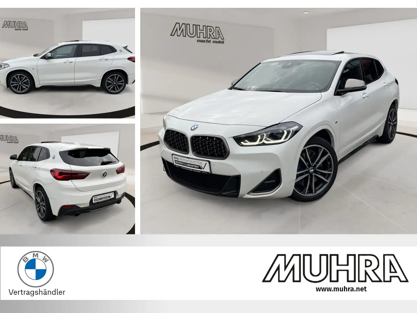 BMW X2 M 35i M Sport 19" Memroysitz Lenkradhzg. Pano Lichtp Blanc - 1