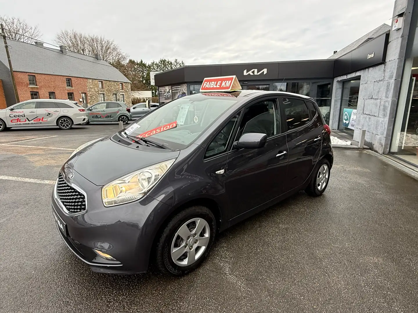 Kia Venga 😍49000KM👍GAR 1AN✅PRET A IMMATRICULÉ‼️ Gris - 2