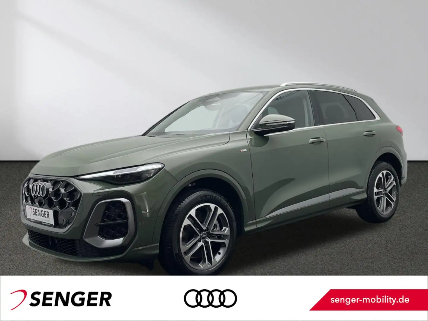 Audi Q5 2.0 TDI quattro S line MMI AHK neues Modell Grün - 1