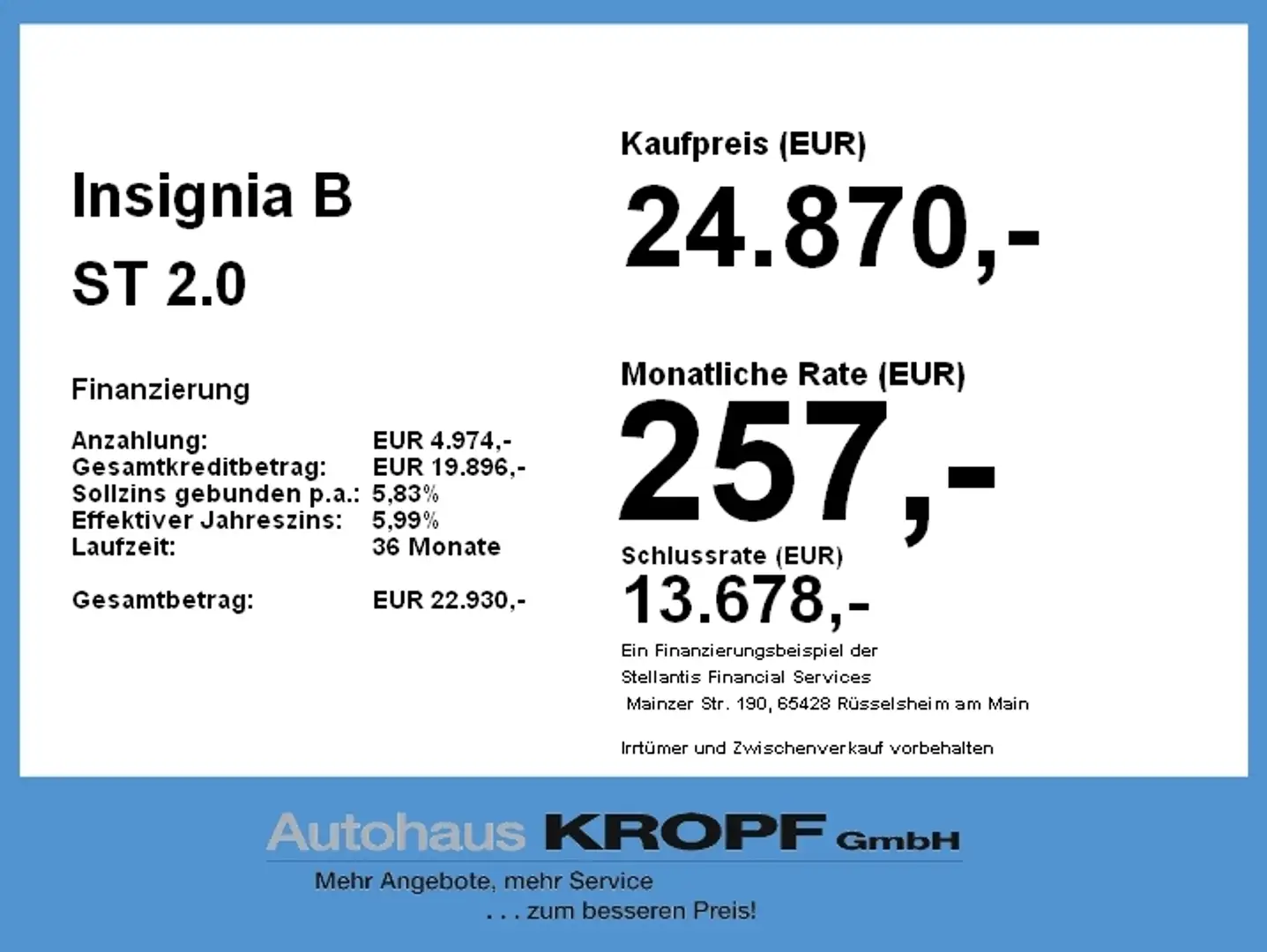 Opel Insignia B ST 2.0 CDTI Ultimate Blau - 2