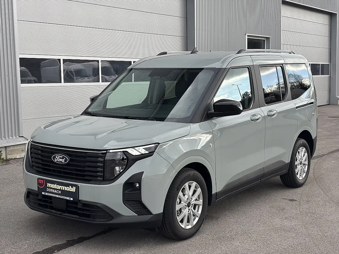 Ford Tourneo Courier 1,0 EcoBoost Titanium Grau - 1