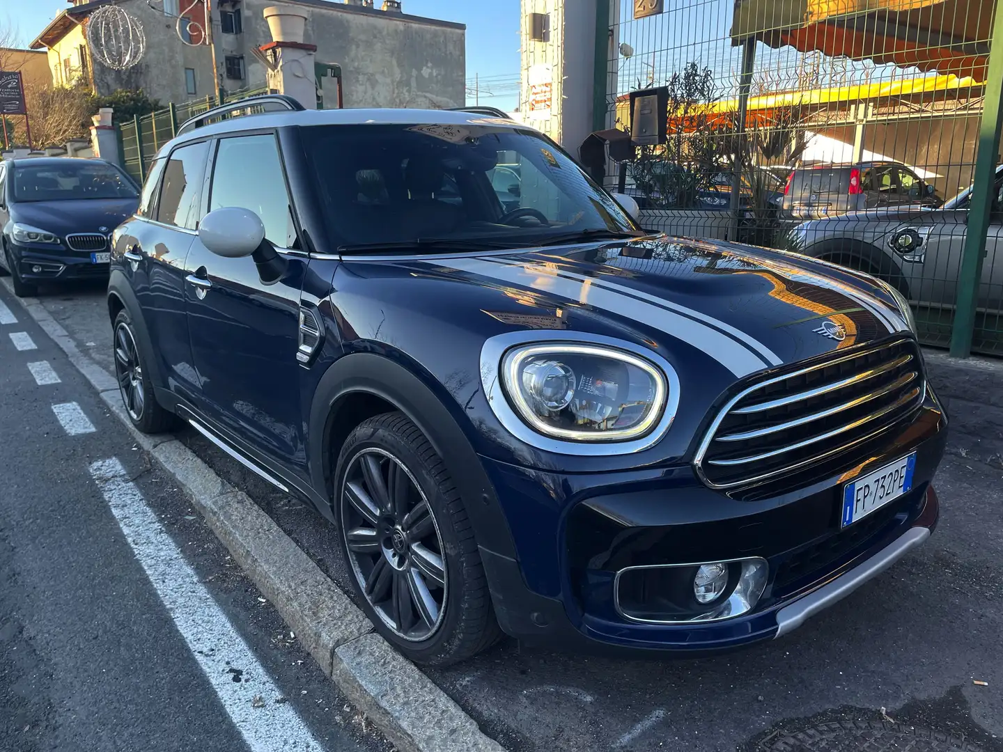MINI Cooper D Countryman 2.0 Hype Yours auto *TETTO *PELLE * STRAFULL Blauw - 2