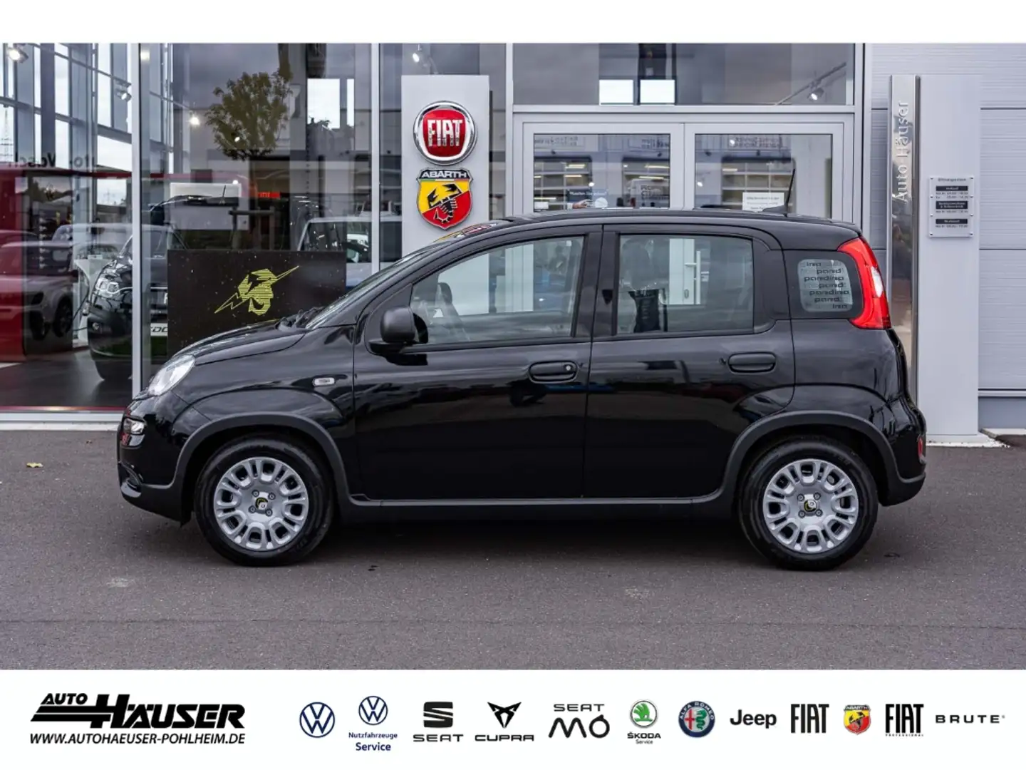 Fiat Panda Hybrid 1.0 GSE NEUES MODELL 2024 CITY TEMPOMAT PDC Schwarz - 2