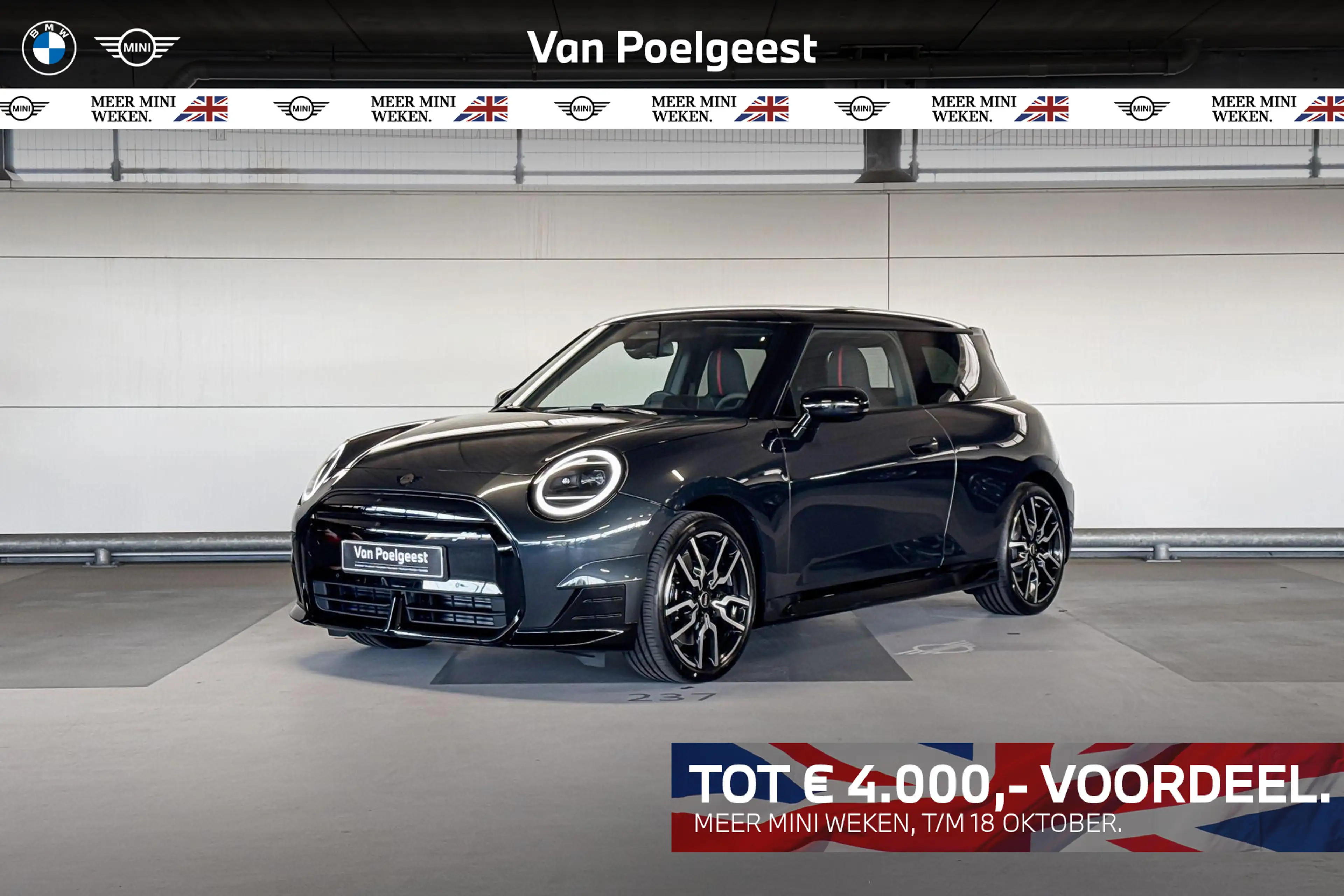 MINI John Cooper Works 3-deurs Cooper SE Cooper M 54.2 kWh | 18 Inch JCW