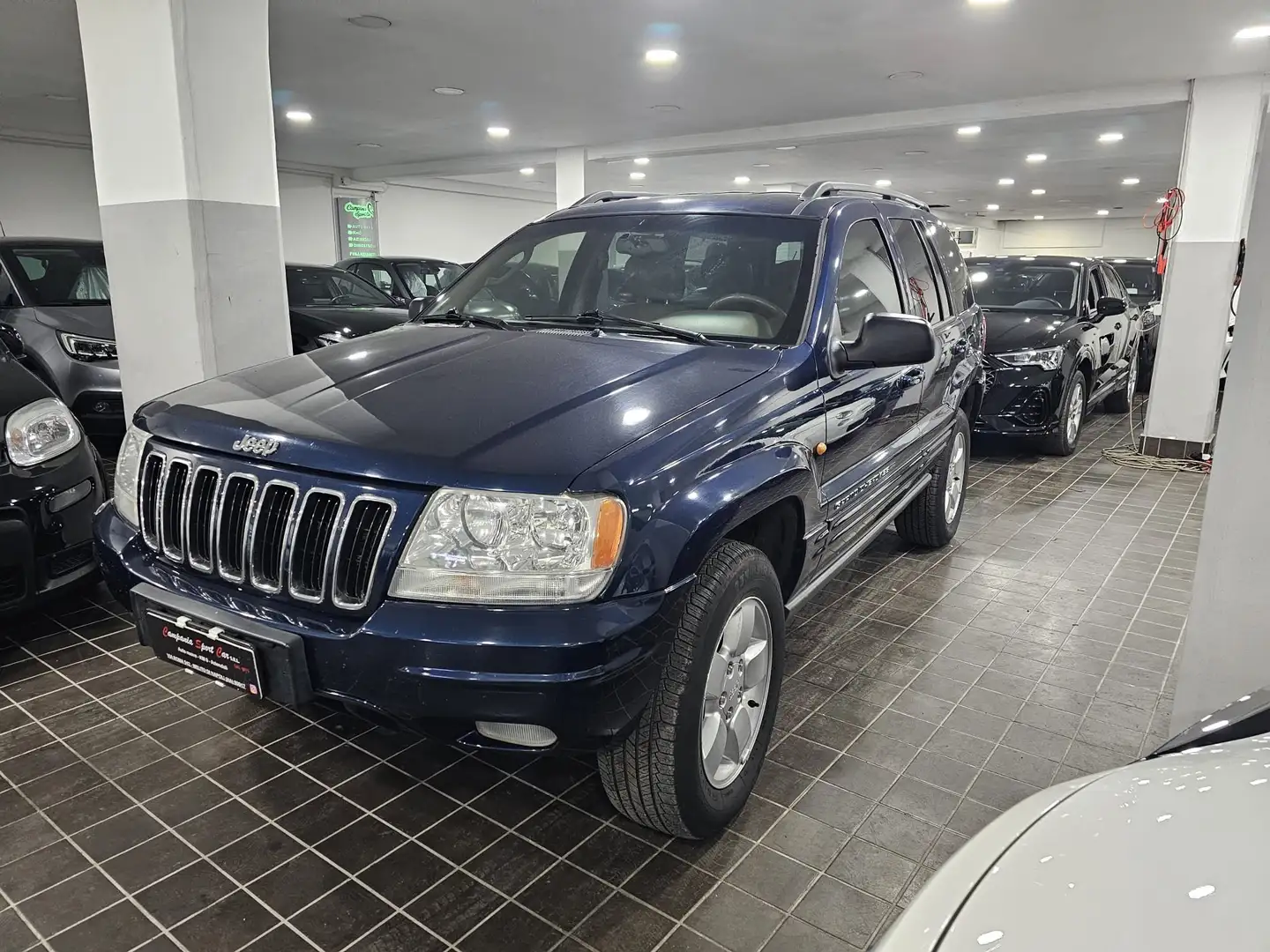 Jeep Grand Cherokee LIMITED 2.7 CRDi 163CV AUTOMATIC OVERLAND 4X4 Bleu - 1