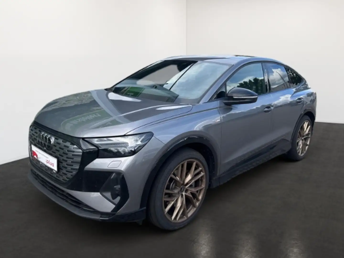Audi Q4 e-tron Spb. Pano+SONOS+HUD+AHK+++ Grau - 1