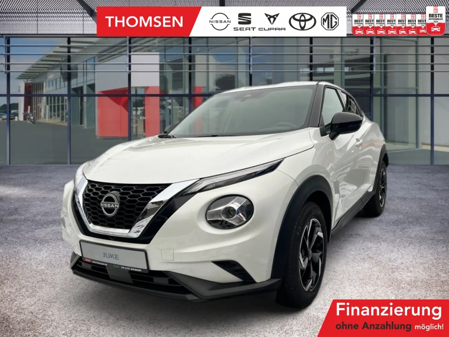 Nissan Juke 1.0 DIG-T N-Style LED SpurH DynLicht DAB Blanco - 1