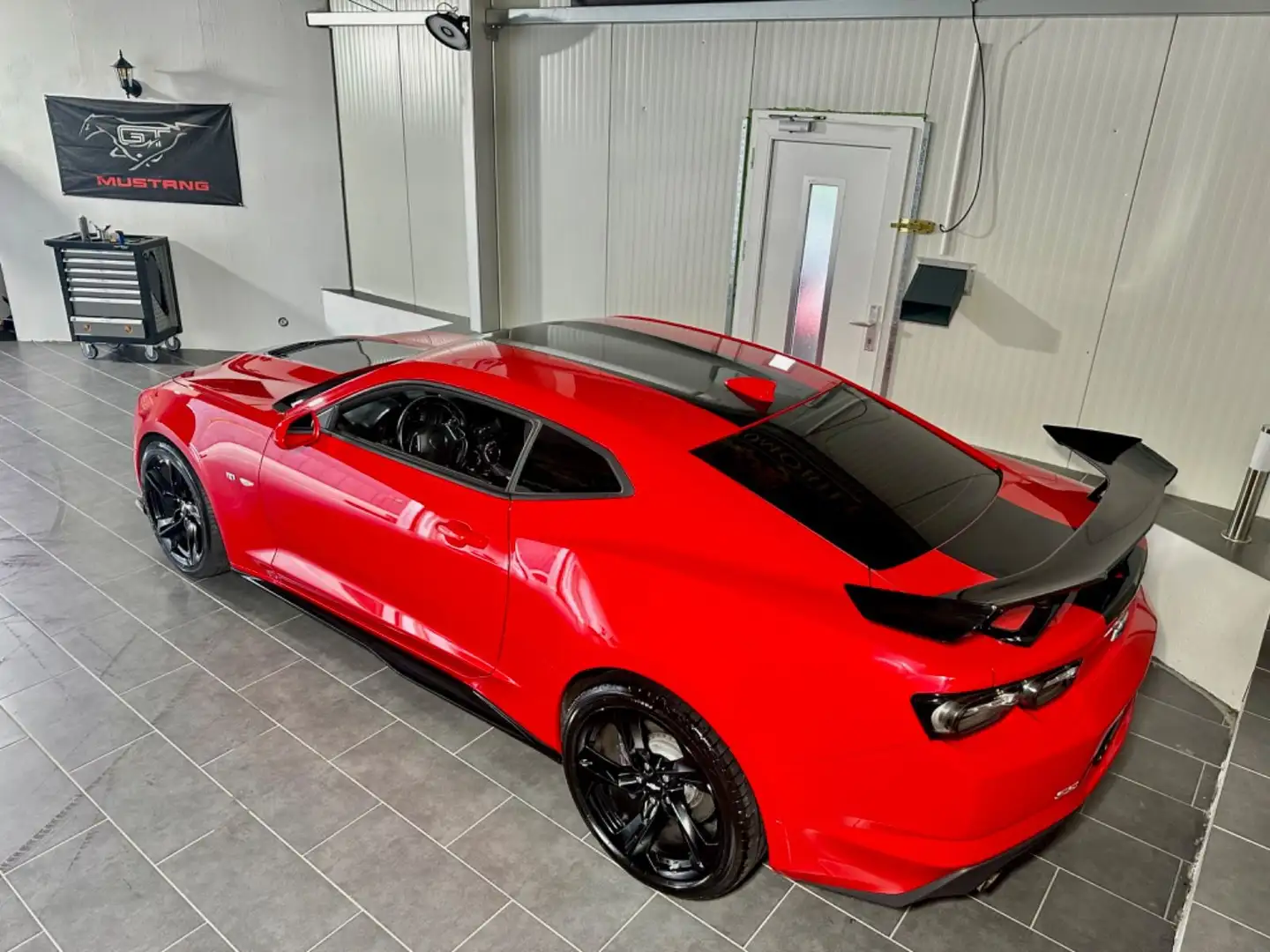 Chevrolet Camaro CAMARO 6.2 V8 SS "ZL1 PAKET"RED/BLACK MONSTER Rouge - 1