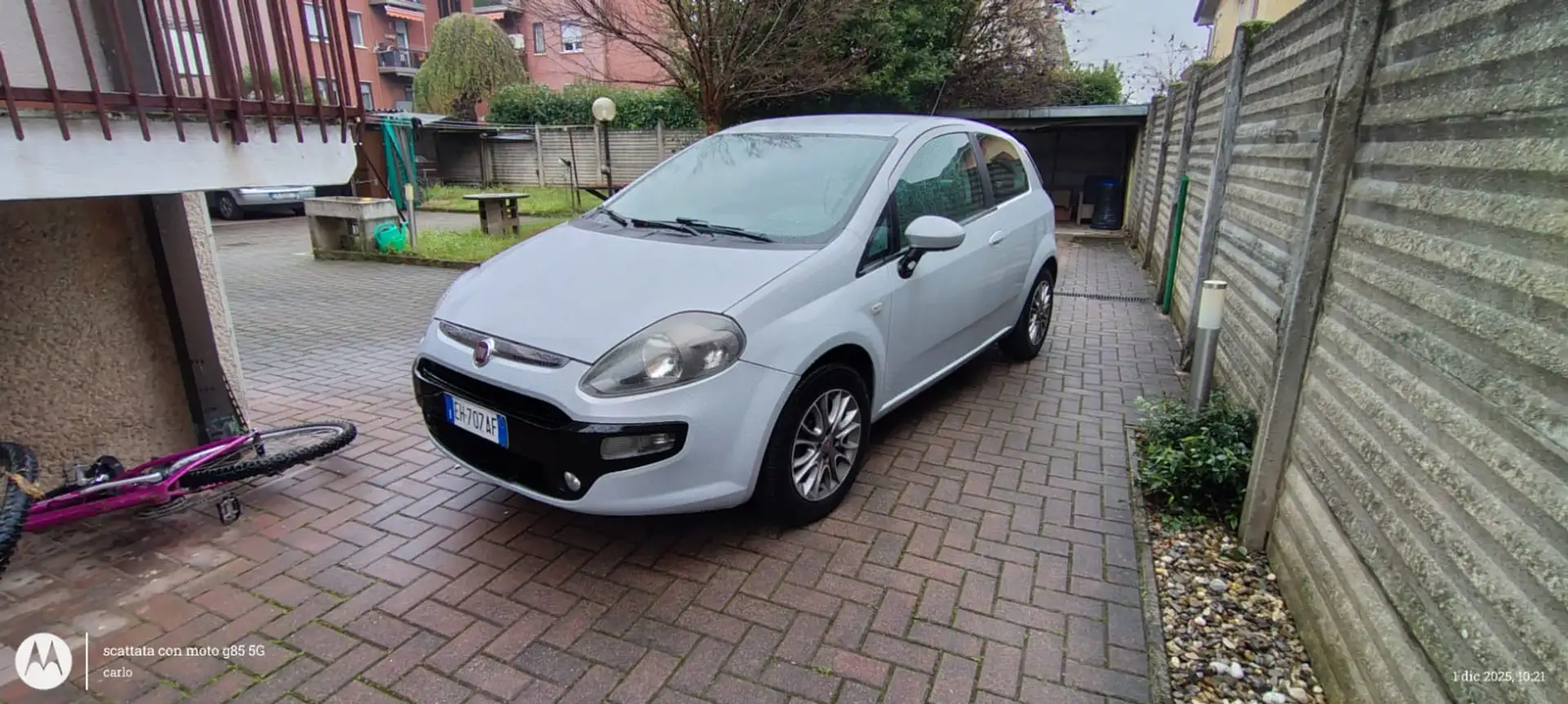 Fiat Grande Punto Grande Punto 3p 1.2 Actual s Argento - 1