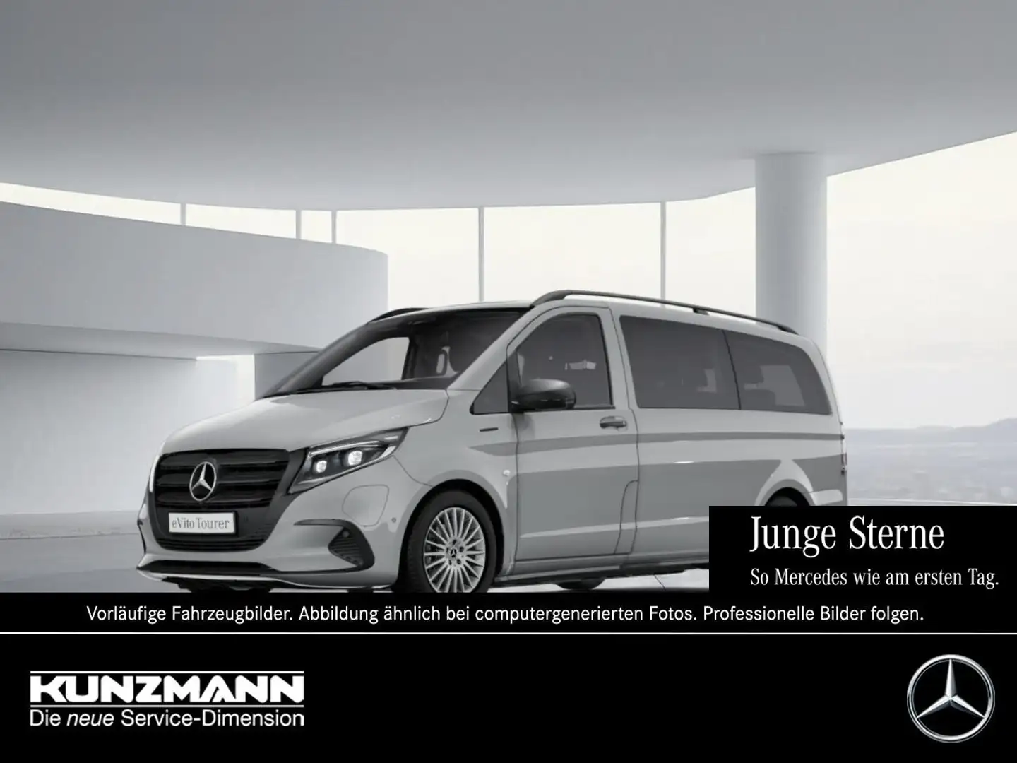 Mercedes-Benz Vito e 129 Tourer PRO Lang NP 88.122 360° Grau - 1
