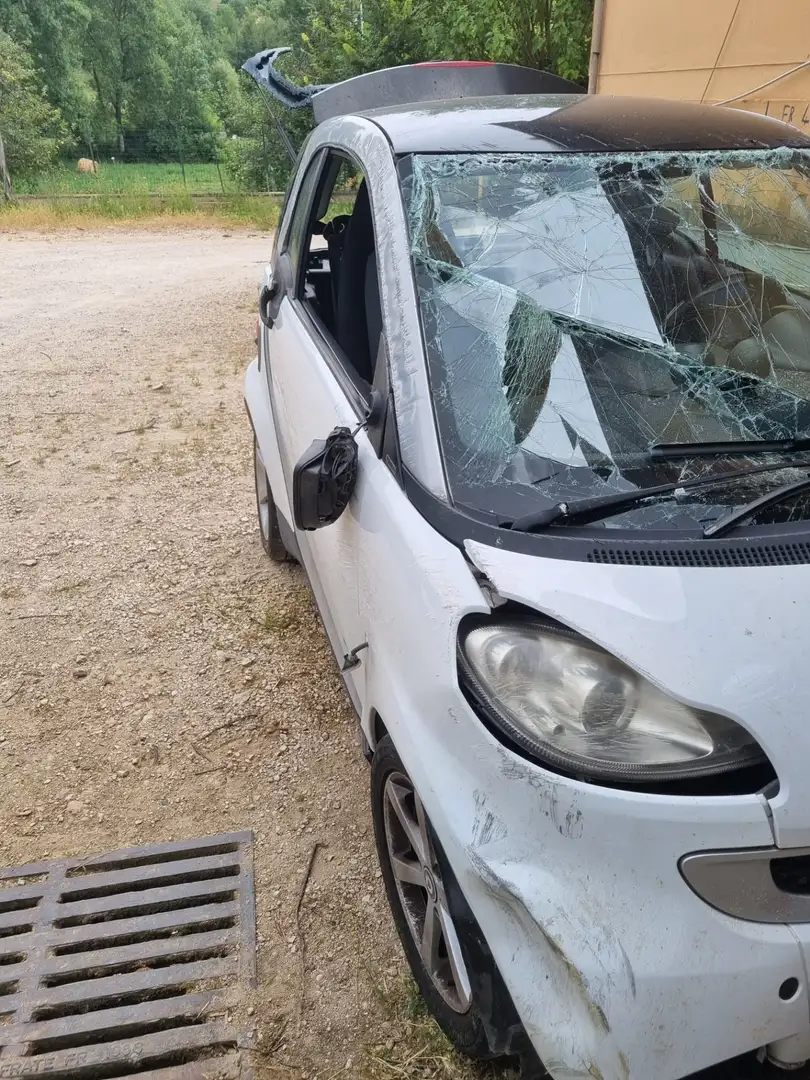 smart forTwo Fortwo II 2007 1.0 mhd Pure 71cv Bianco - 1