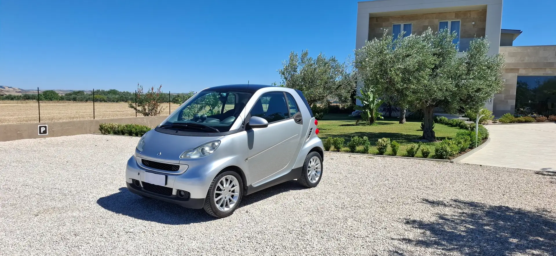smart forTwo 1.0 Passion UNICOPROPRIETARIO 71cv Grigio - 1