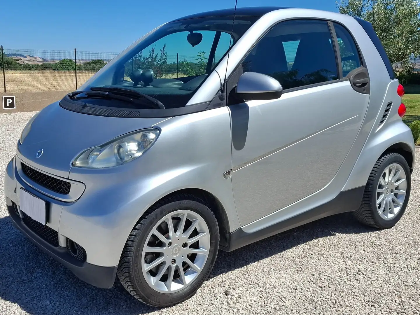 smart forTwo 1.0 Passion UNICOPROPRIETARIO 71cv Grigio - 2