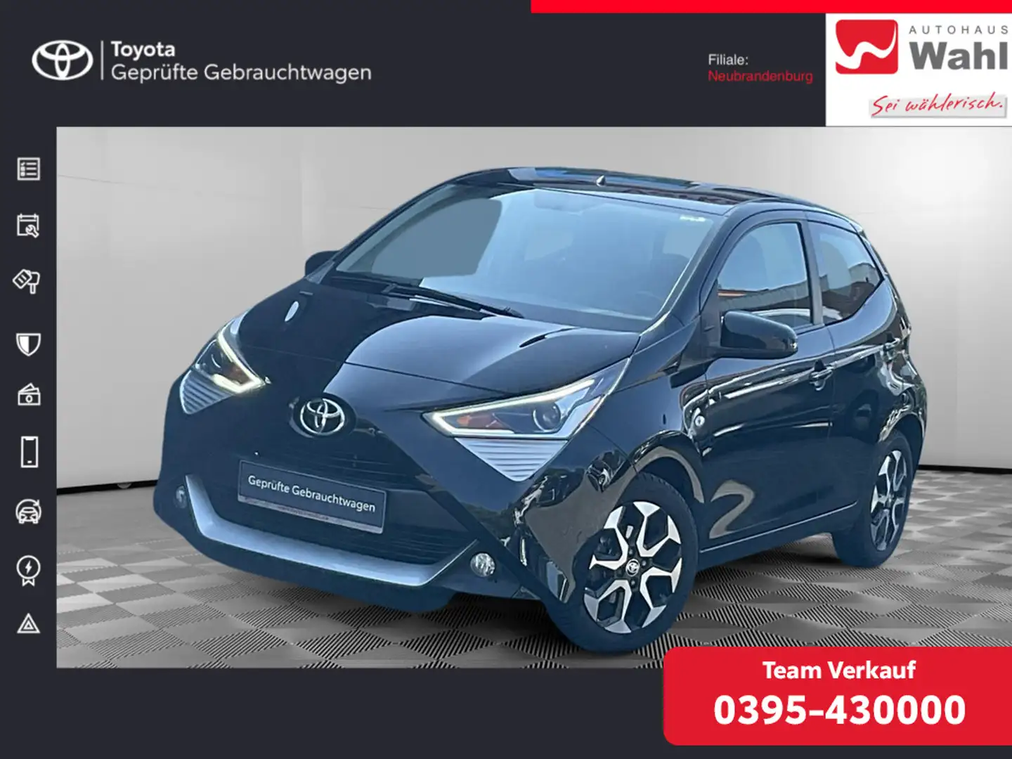 Toyota Aygo X Fekete - 1