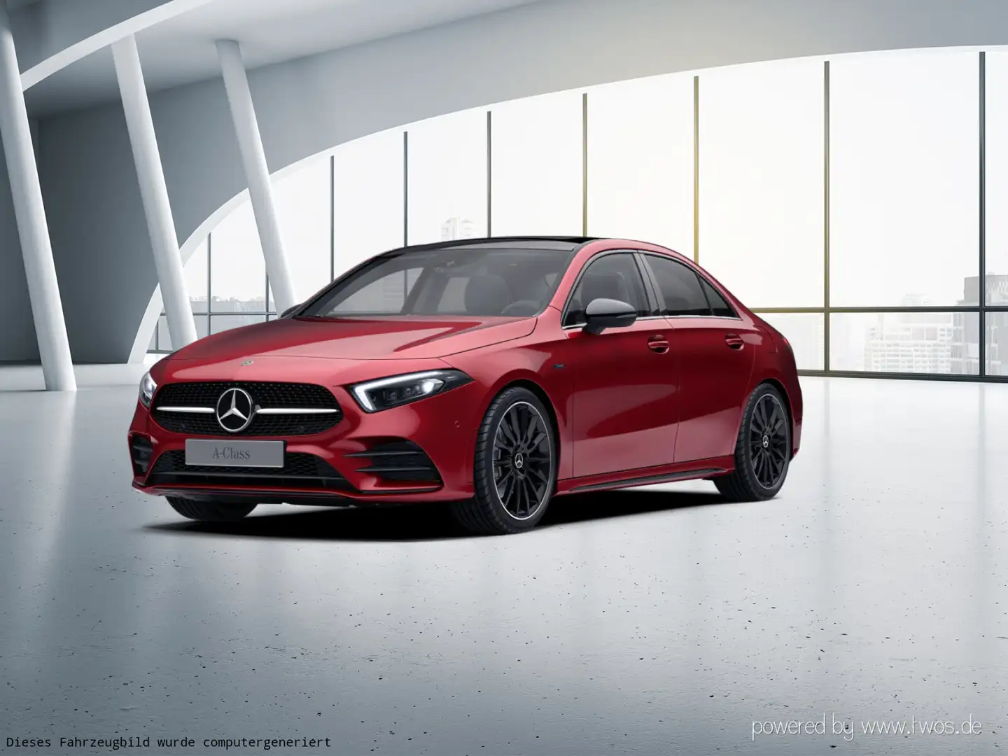 Mercedes-Benz A 250 A 250e Limo AMG Edition Pano Multibeam 19" Cam LED Rot - 2