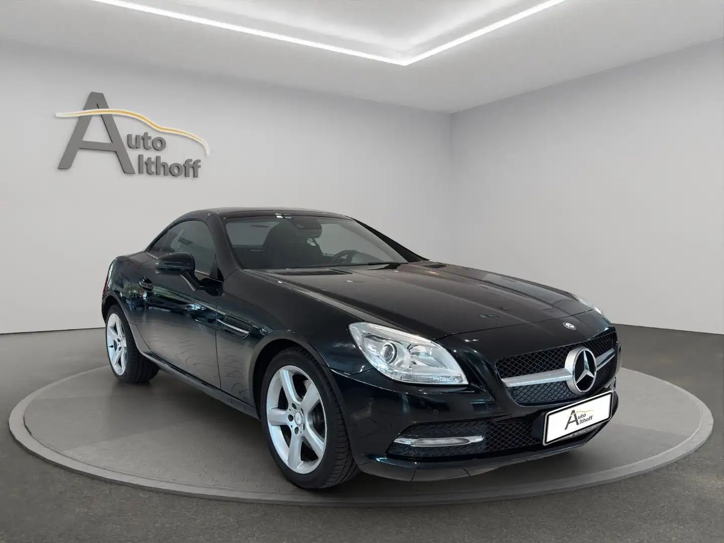 Mercedes-Benz SLK 250 SLK250 ROADSTER AUT NAV PARK TEMP SHZ LEDER Negru - 1