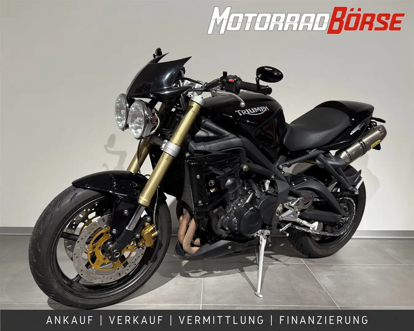 Triumph Street Triple 675 Teilzahlung ab 38 Euro monatlich Noir - 1