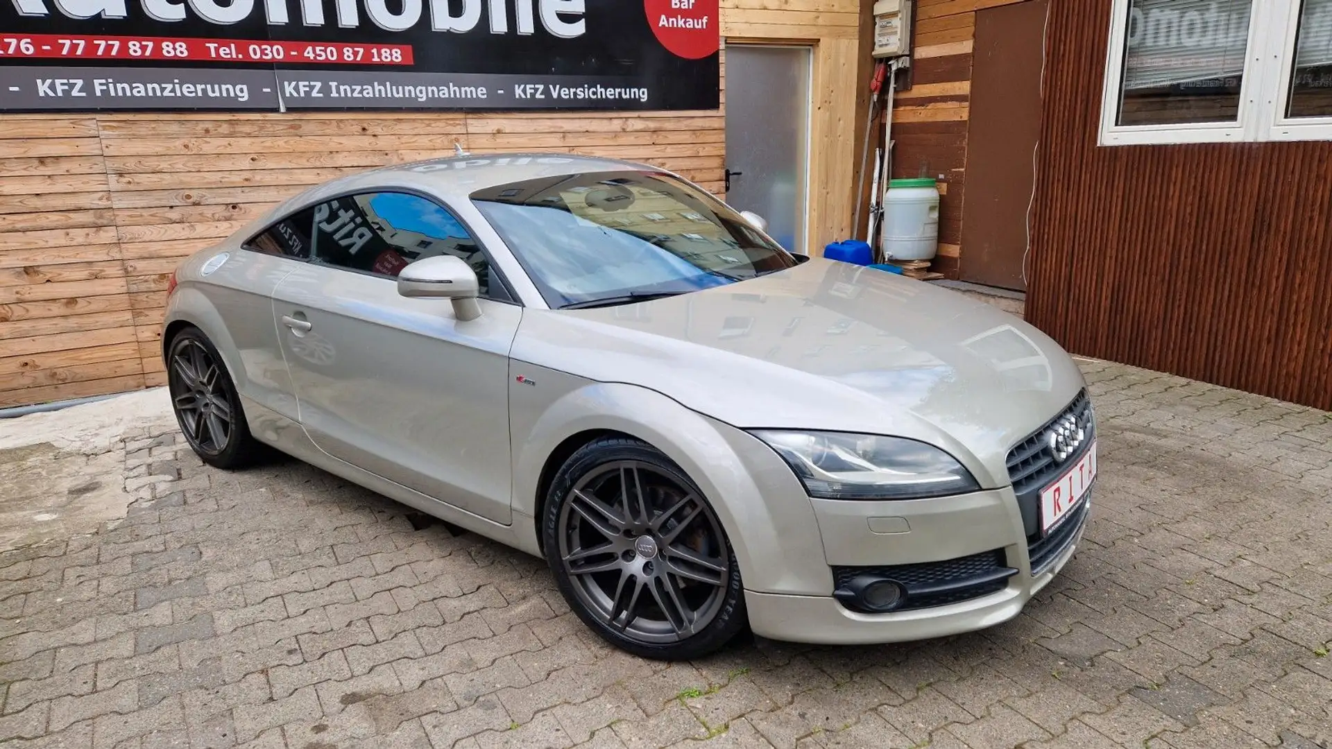 Audi TT Coupe 2.0 S-Line, Automatik, PDC, SHZ, Navi Сірий - 2