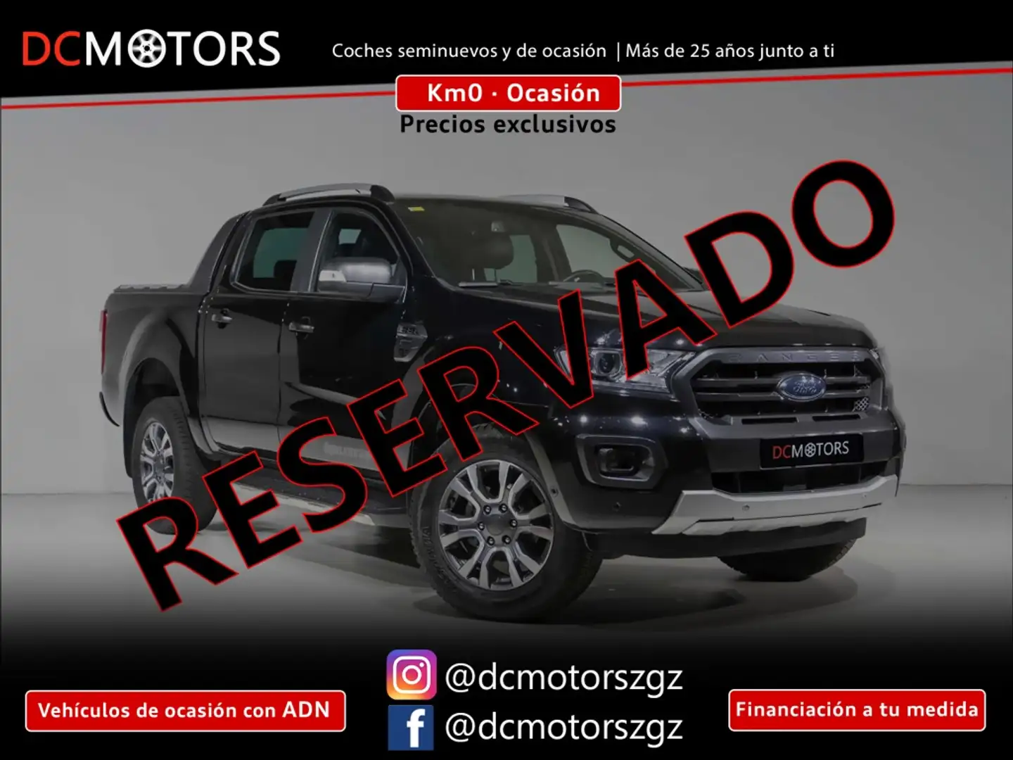 Ford Ranger 2.0 Ecoblue DCb. Wildtrak 4x4 Aut. 213 Negro - 1