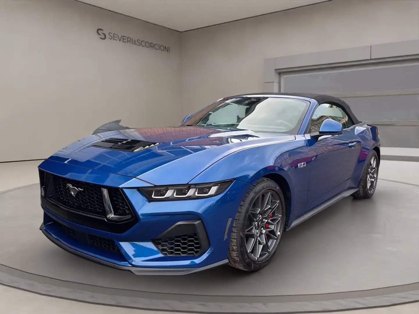 Ford Mustang Convertible 5.0 V8 aut. GT Blu/Azzurro - 1
