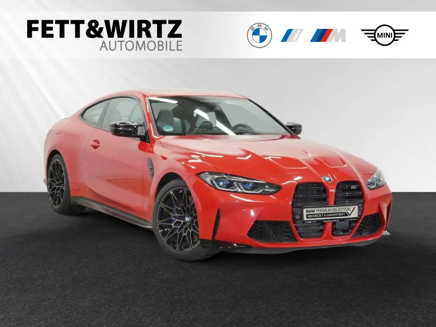 BMW M4 Competition Coupé DA-Prof.|Laser|PA|LC-Prof. Červená - 1