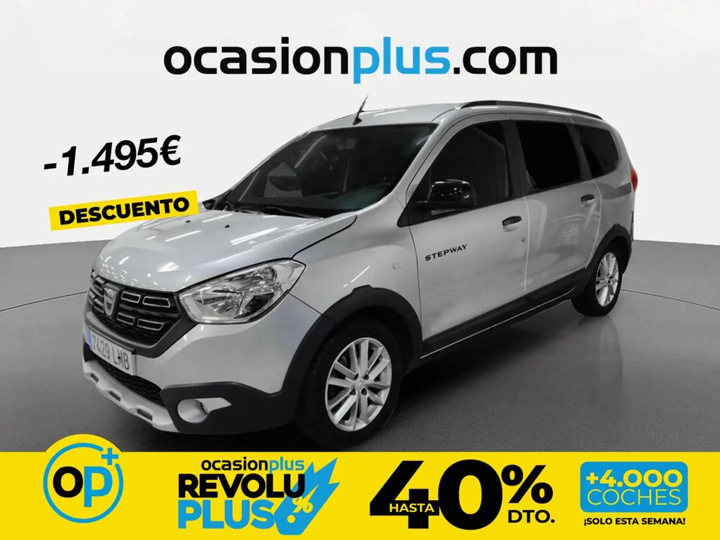 Dacia Lodgy 1.5Blue dCi Stepway Serie Limitada Aniv. 7pl. 85kW Grau - 1