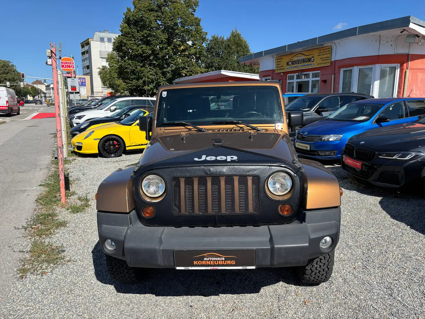Jeep Wrangler Sport 2,8CRD Aut.**Allrad**Leder**Klima**Soft-Top* Braun - 2