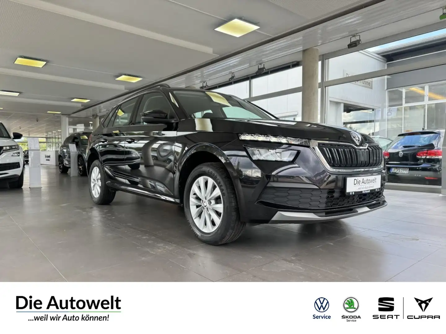 Skoda Kamiq Ambition 1.0 TSI NAVI LED SHZG PDC GRA BT Schwarz - 1