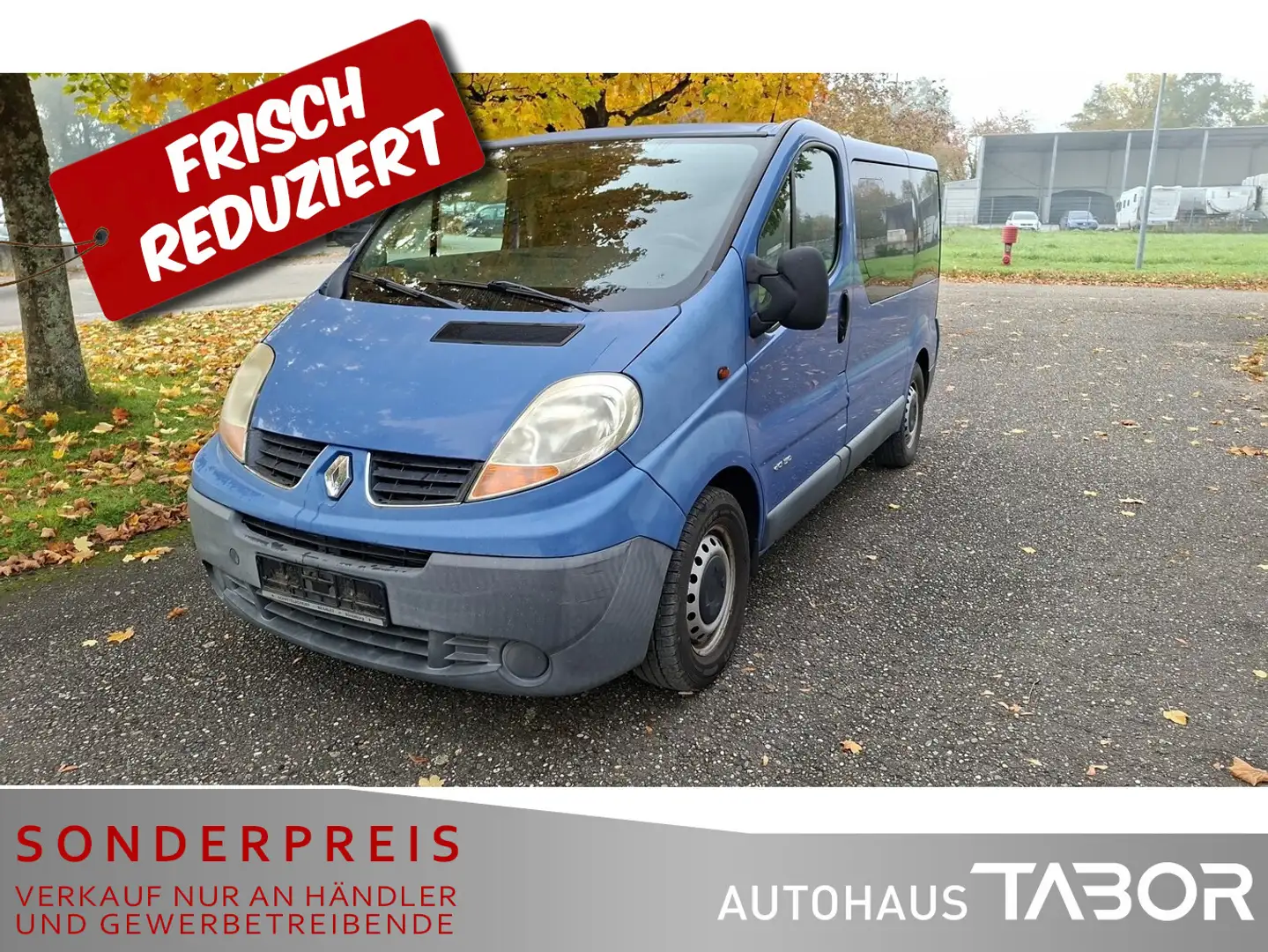 Renault Trafic 2.5 dCi Aut. 2.7t 8S Klima ZusatzHz AHK Blau - 1