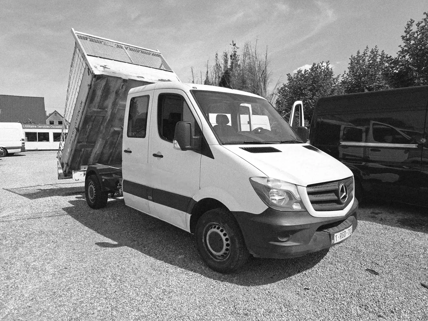 Mercedes-Benz Sprinter 311 2.2 CDI-BENNE BASCULANTE-BIEN LIRE SVP-- Blanco - 1
