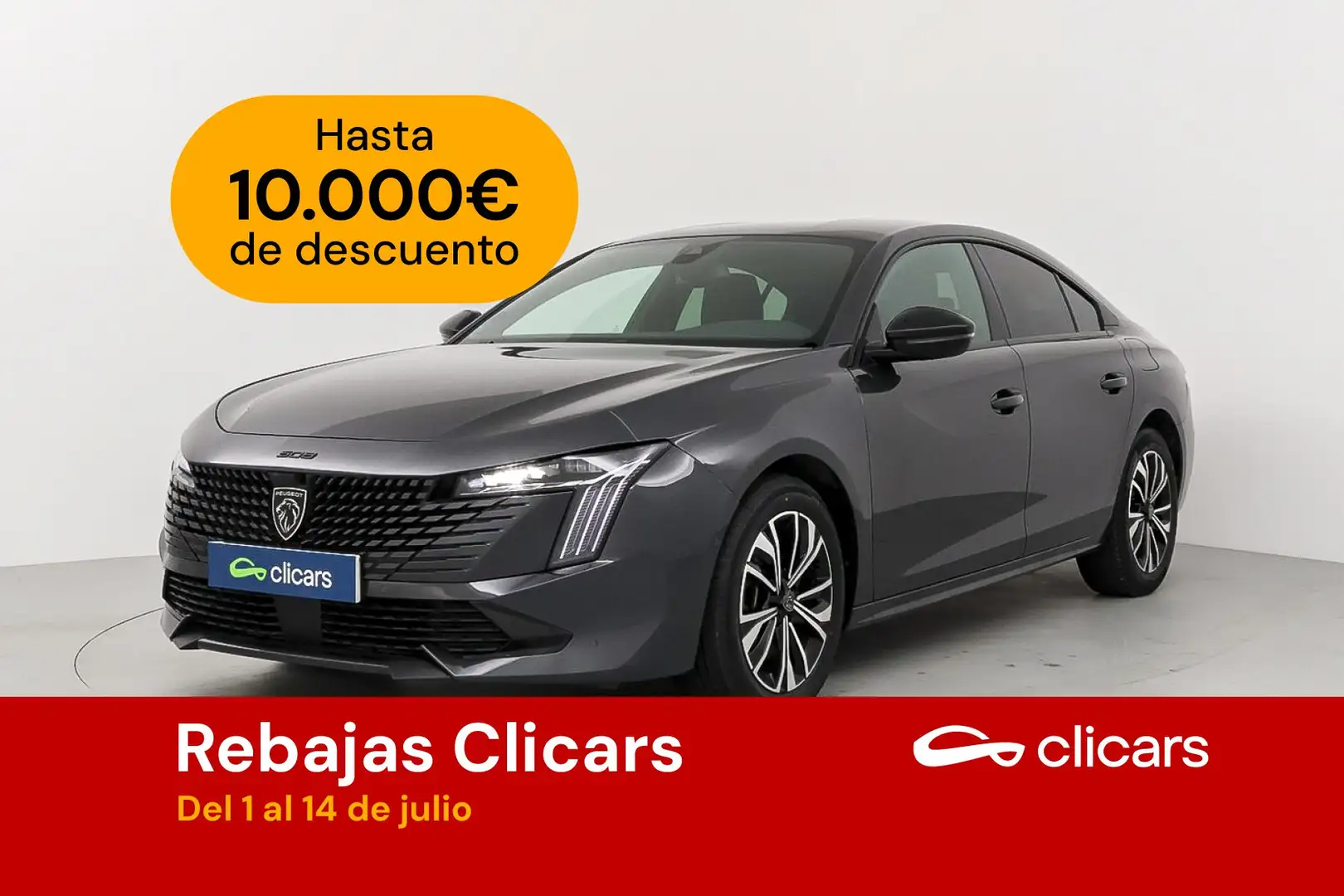 Peugeot 508 Plug-in Hybrid 225 Allure e-EAT8 Grey - 1