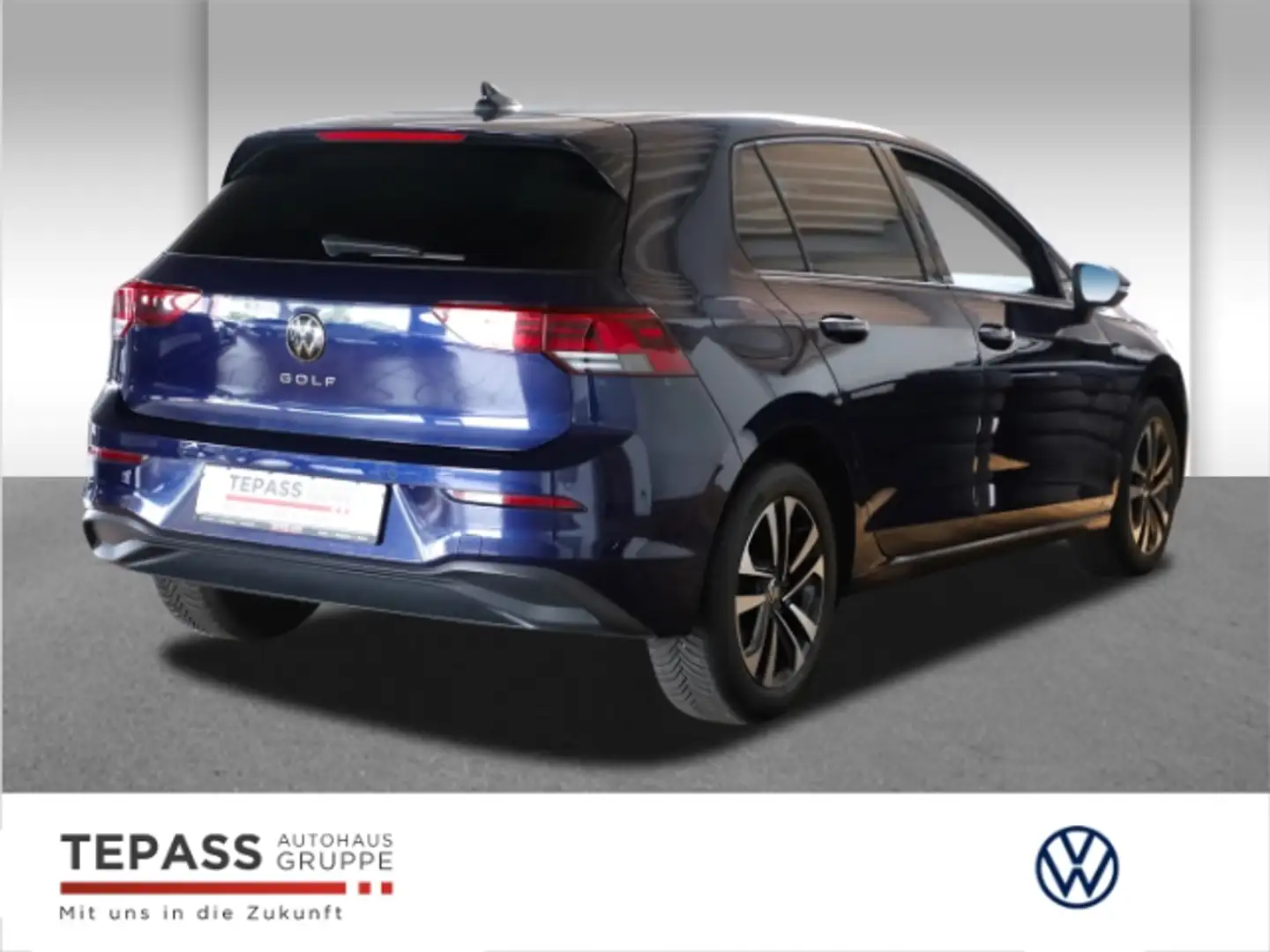 Volkswagen Golf VIII 1,0 TSI United NAVI LED DIGITAL Modrá - 2