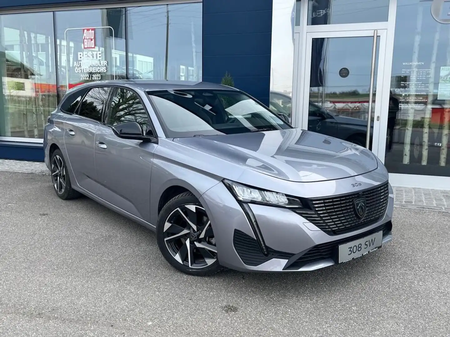 Peugeot 308 SW Hybrid145 Allure Abstandtempomat Keyless Grau - 1