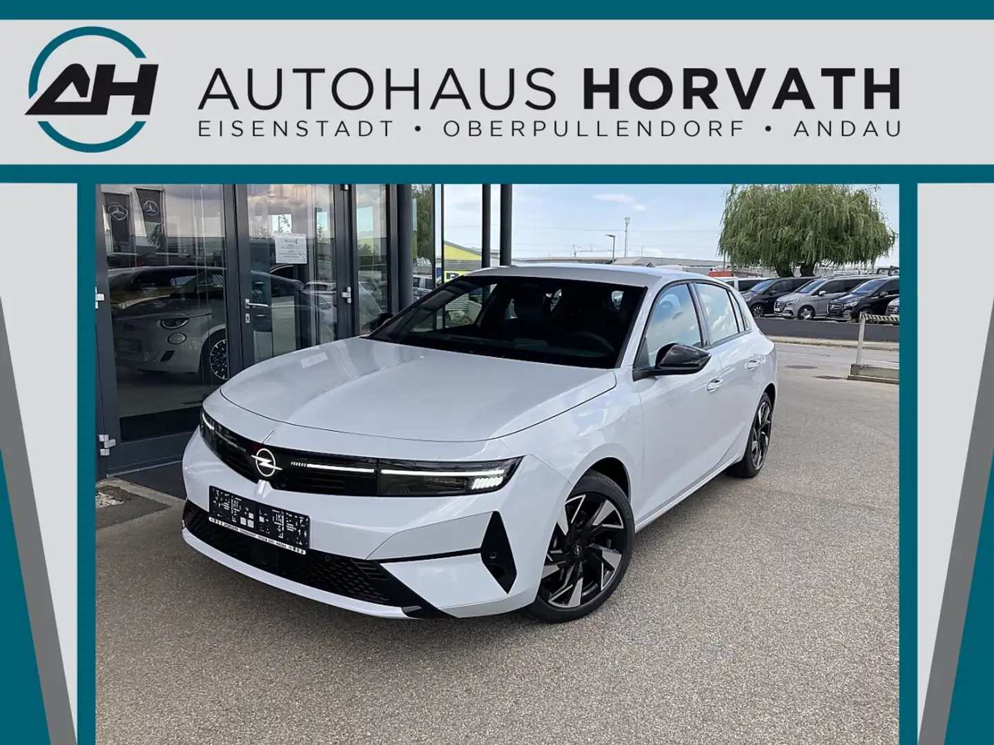 Opel Astra 1,2 Turbo MHEV Business Edition Aut. Weiß - 1