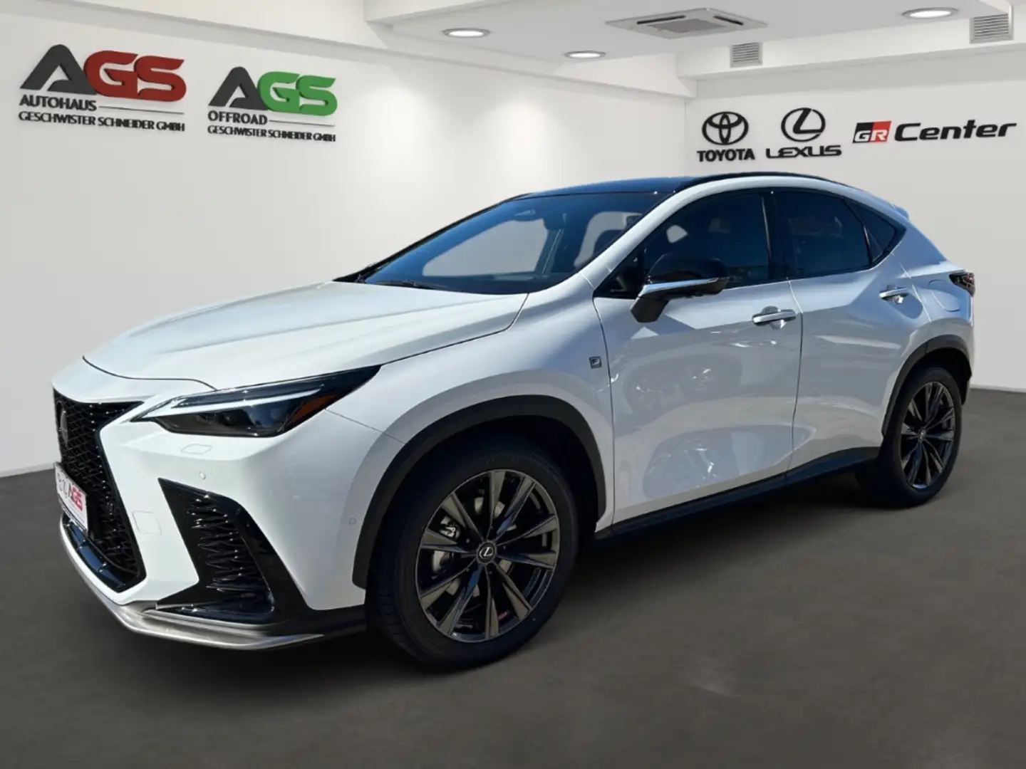 Lexus NX 350h F-Sport 4x4 HUD AD El. Panodach Navi Memory Sitze Weiß - 1
