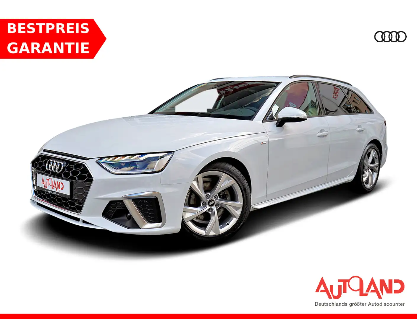 Audi A4 Avant 35 TFSI S line S-Tronic LED Navi Kamera Blanc - 1