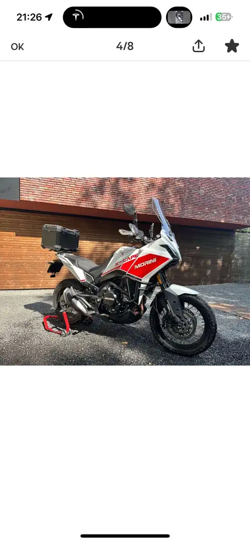 Moto Morini X-Cape FULL EQUIPEE SW MOTECH poignee chauff crash barre - 1