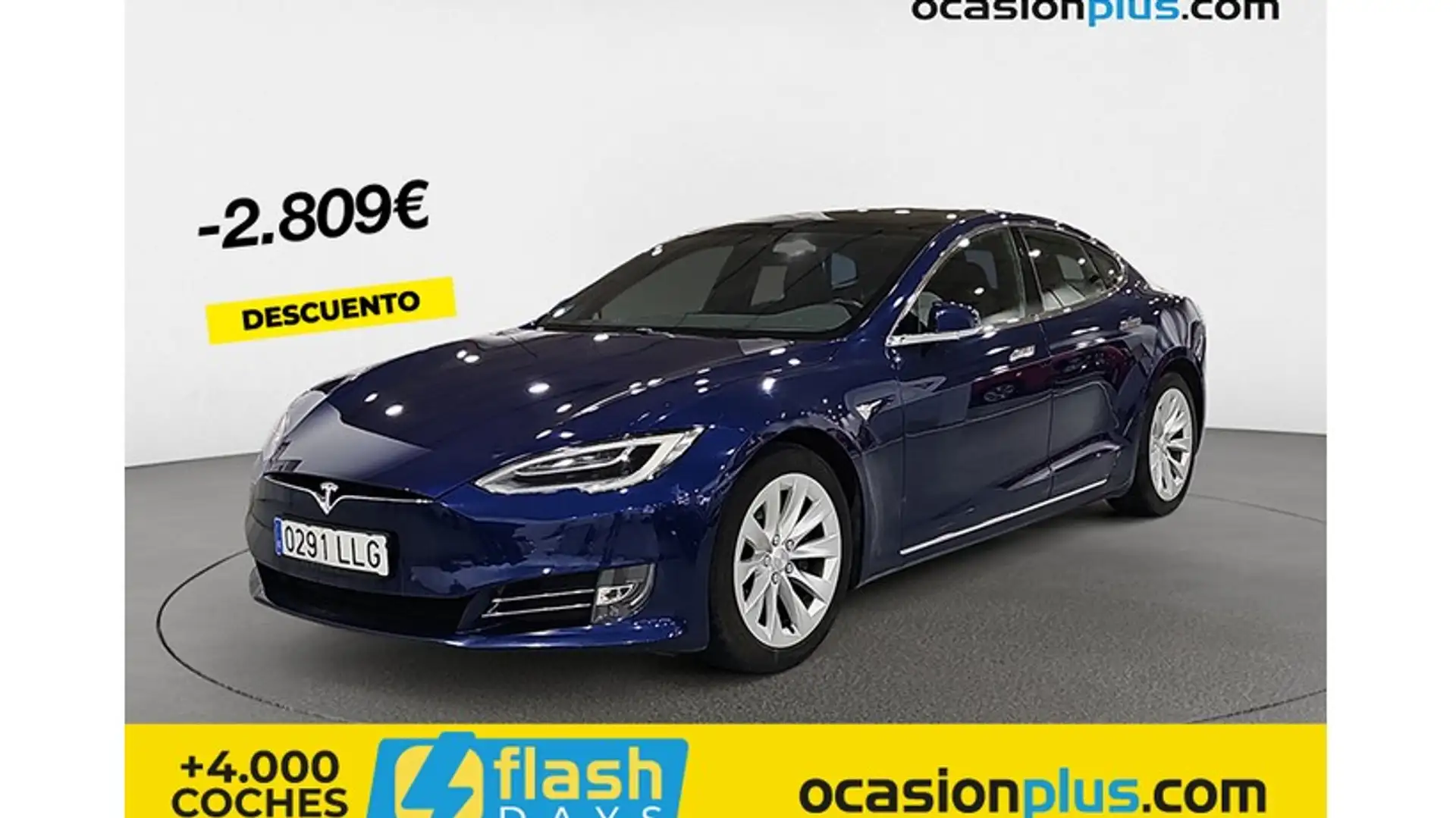 Tesla Model S 75D Azul - 1