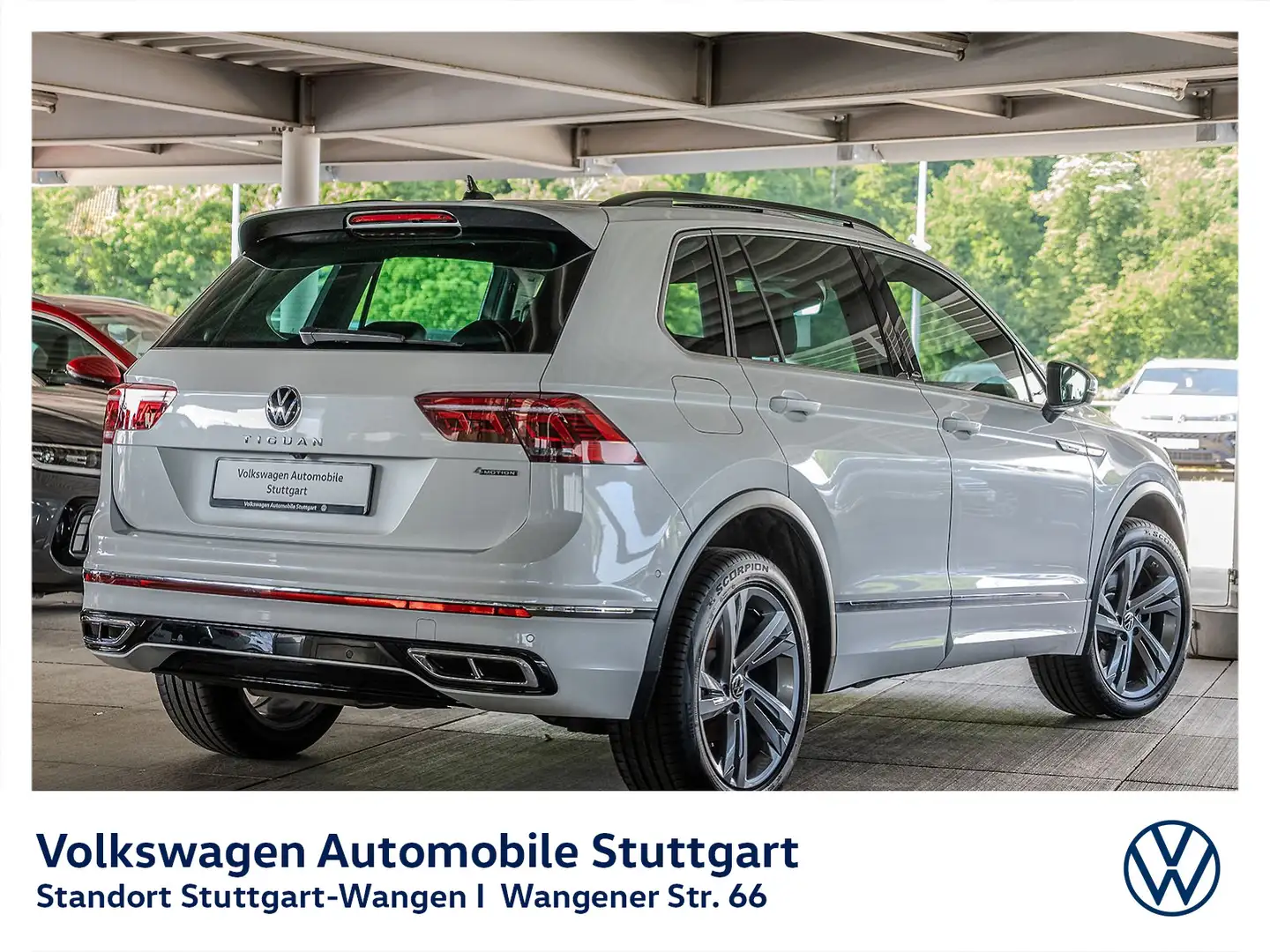 Volkswagen Tiguan R-Line 2.0 TDI DSG Navi Kamera Pano AHK Weiß - 2