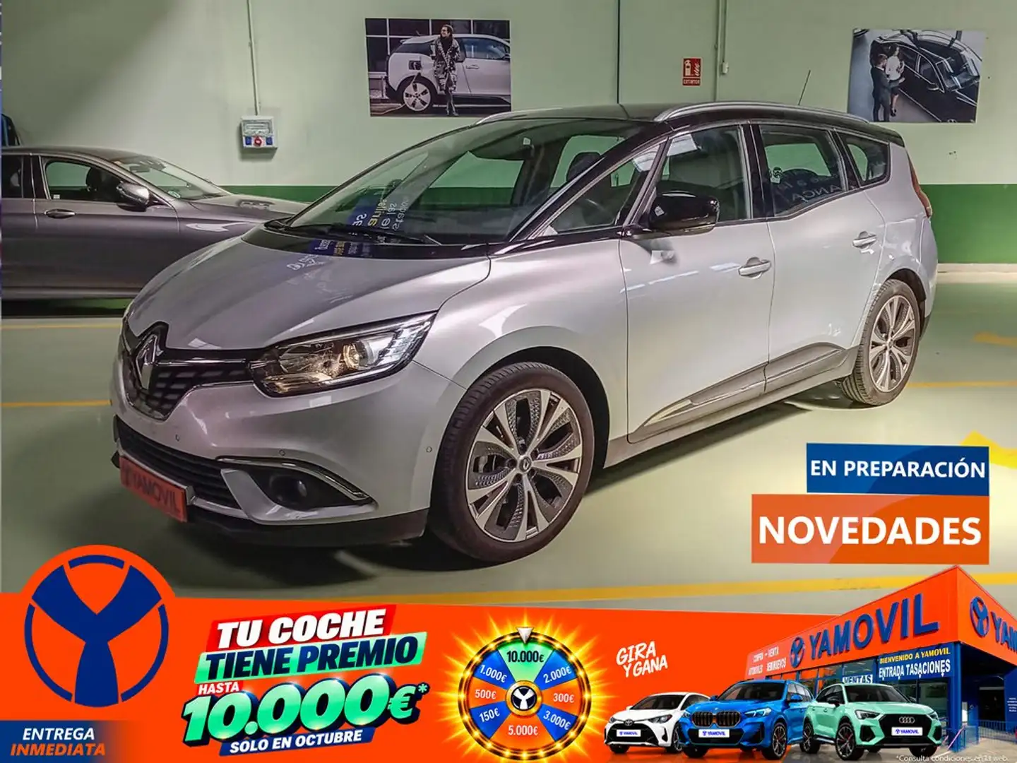 Renault Grand Scenic 1.2 TCe Zen 96kW Gris - 1