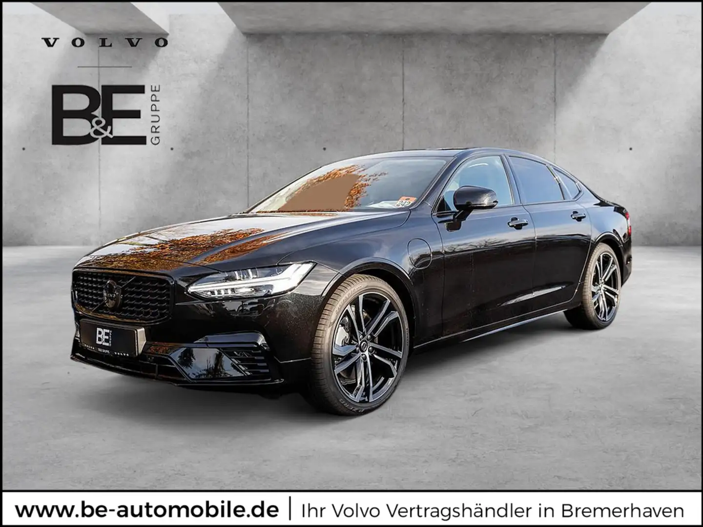 Volvo S90 T8 Ultimate Dark AWD HGSD B&W HUD Negro - 1